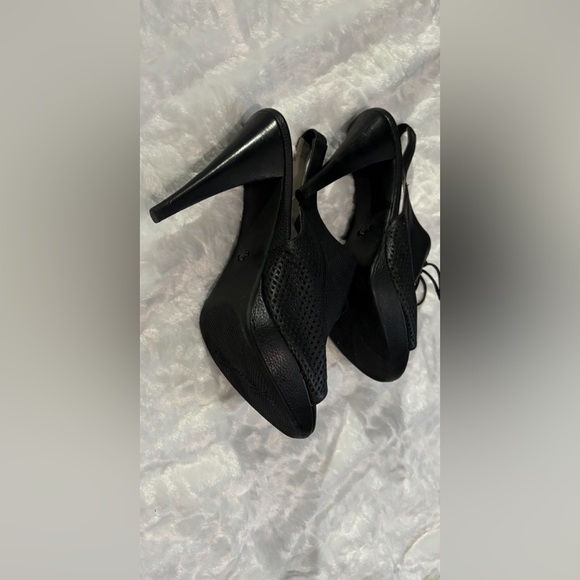 Kenneth Cole Black High Heel Sandal - Picture 2 of 5
